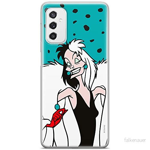 ERT GROUP mobiltelefonfodral för Samsung M52 5G originalt och officiellt licensierat Disney mönster Cruella 004 optimalt anpassad till formen på mobiltelefonen, fodral tillverkad av TPU plast 5904805494901