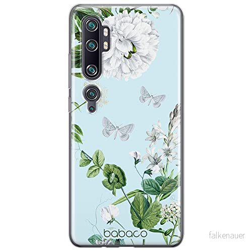 ERT GROUP mobiltelefonfodral för Xiaomi MI NOTE 10 / PRO originalt och officiellt licensierat Babaco mönster Flowers 030, fodral tillverkad av TPU plast 5905131276414