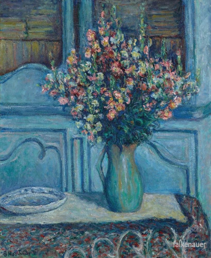 Målning Les mufliers à l'intérieur de Giverny - Blanche Hoschedé - Monet | Konsttryck - Bild 2