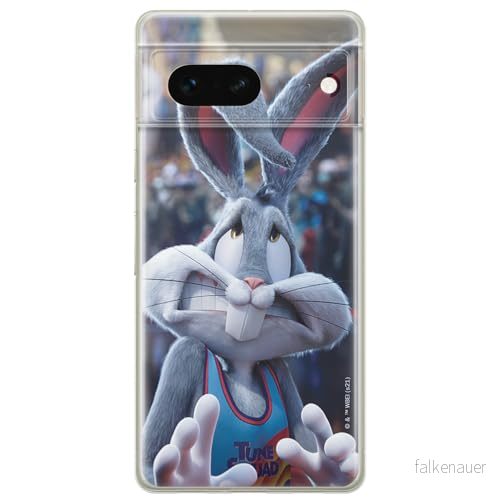 ERT GROUP mobiltelefonfodral för Google PIXEL 7 originalt och officiellt licensierat Looney Tunes mönster Space Jam 016 optimalt anpassad till formen på mobiltelefonen, fodral tillverkad av TPU plast 5905795159184
