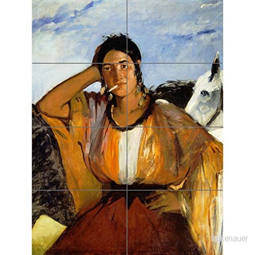 Artery8 Edouard Manet cigarettmålning XL gigantisk panel affisch (8 sektioner) 5059360894410