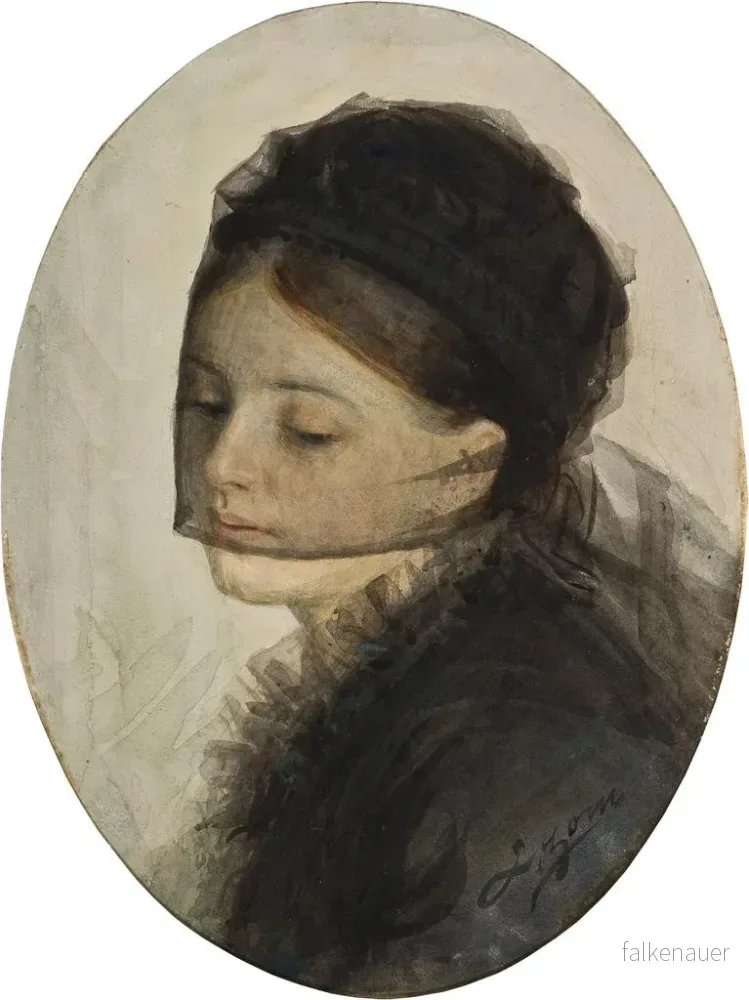 Målning En deuil - Anders Zorn | Konsttryck - Bild 2
