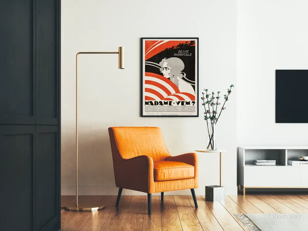 Vintageposter Madame Vem Dekorativ Art Déco - Bild 2