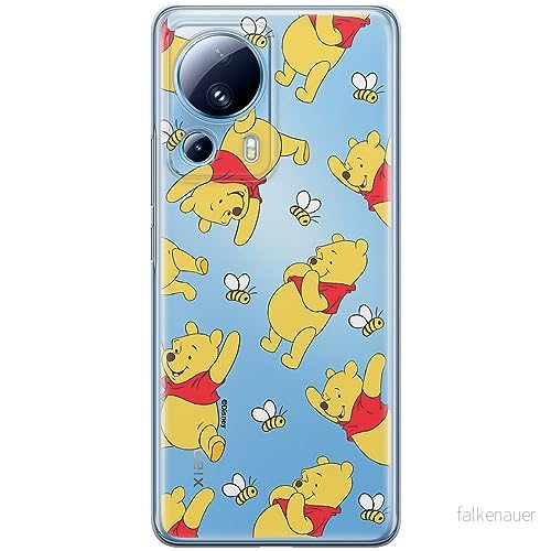 ERT GROUP mobiltelefonfodral för Xiaomi 13 LITE/CIVI 2 originalt och officiellt licensierat Disney mönster Winnie the Pooh & Friends 043, gedeeltelijk transparant 5905795041861