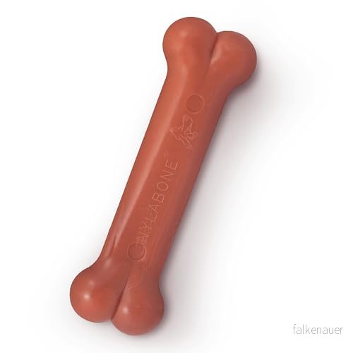 Nylabone Dura tugga extrem tuff hund tuggleksak ben, bacon smak, M, för hundar upp till 16 kg 18214816232